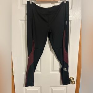 2 Pairs of XL leggings: bundle includes-Adidas and offline by aerie